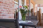 Terrasse - Kattegat Apartment 02 - Top-Hundeurlaub