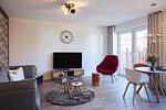 Wohnzimmer - Kattegat Apartment 02 - Top-Hundeurlaub