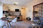 Wohnzimmer - Kattegat Apartment 02 - Top-Hundeurlaub
