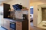 Küche / Küchenzeile - Kattegat Apartment 02 - Top-Hundeurlaub