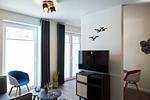 Wohnzimmer - Kattegat Apartment 09 - Top-Hundeurlaub