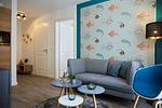Wohnzimmer - Kattegat Apartment 09 - Top-Hundeurlaub