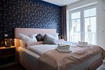 Schlafzimmer - Kattegat Apartment 13 - Top-Hundeurlaub