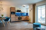 Küche / Küchenzeile - Kattegat Apartment 08 - Top-Hundeurlaub
