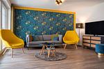 Wohnzimmer - Kattegat Apartment 08 - Top-Hundeurlaub