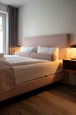 Schlafzimmer - Kattegat Apartment 08 - Top-Hundeurlaub
