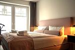 Schlafzimmer - Kattegat Apartment 08 - Top-Hundeurlaub