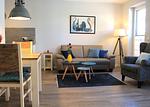 Wohnzimmer - Bernstein Suite & Breakfast Apartment 01 - Top-Hundeurlaub