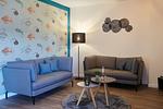 Wohnzimmer - Kattegat Apartment 15 - Top-Hundeurlaub
