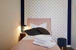 Schlafzimmer - Kattegat Apartment 07 - Top-Hundeurlaub
