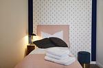Schlafzimmer - Kattegat Apartment 07 - Top-Hundeurlaub