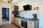 Küche / Küchenzeile - Kattegat Apartment 14 - Top-Hundeurlaub