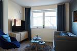 Wohnzimmer - Kattegat Apartment 14 - Top-Hundeurlaub