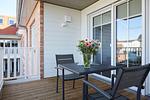 Terrasse - Kattegat Apartment 14 - Top-Hundeurlaub