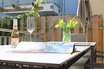Terrasse - Bernstein Suite & Breakfast Apartment 02 - Top-Hundeurlaub