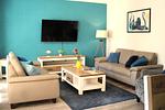 Wohnzimmer - Bernstein Suite & Breakfast Apartment 02 - Top-Hundeurlaub