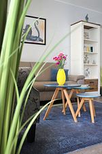 Wohnzimmer - Bernstein Suite & Breakfast Apartment 03 - Top-Hundeurlaub