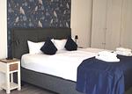 Schlafzimmer - Bernstein Suite & Breakfast Apartment 03 - Top-Hundeurlaub