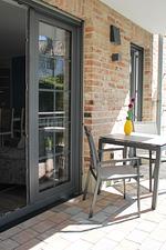Terrasse - Bernstein Suite & Breakfast Apartment 03 - Top-Hundeurlaub