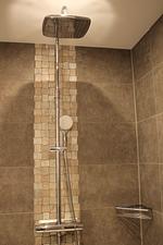 Badezimmer - Bernstein Suite & Breakfast Apartment 04 - Top-Hundeurlaub