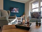 Wohnzimmer - Bernstein Mare Rose Apartment 4 - Top-Hundeurlaub