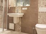 Badezimmer - Bernstein Mare Rose Apartment 2 - Top-Hundeurlaub