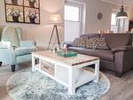 Wohnzimmer - Bernstein Mare Rose Apartment 1 - Top-Hundeurlaub