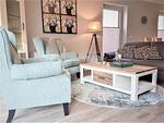 Wohnzimmer - Bernstein Mare Rose Apartment 1 - Top-Hundeurlaub
