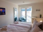 Schlafzimmer - Bernstein Mare Rose Apartment 3 - Top-Hundeurlaub