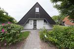 Fassade / Eingang - Ferienhaus "Maja" Wittsand 26 - Top-Hundeurlaub