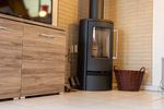 Kamin-/Ofen - Ferienhaus "Maja" Wittsand 26 - Top-Hundeurlaub