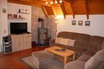 Wohnzimmer - Ferienhaus  Wittsand 13 - Top-Hundeurlaub