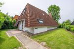 Fassade / Eingang - Ferienhaus  Wittsand 13 - Top-Hundeurlaub