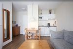 Wohnzimmer - Appartementanlage Strandjuwel Fewo 250 - Top-Hundeurlaub
