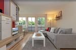 Wohnzimmer - Appartementanlage Strandjuwel Fewo 241 - Top-Hundeurlaub