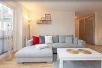 Wohnzimmer - Appartementanlage Strandjuwel Fewo 241 - Top-Hundeurlaub