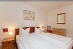 Schlafzimmer - Appartementanlage Strandjuwel Fewo 241 - Top-Hundeurlaub