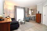 Wohnzimmer - Appartementanlage Strandjuwel Fewo 234 - Top-Hundeurlaub