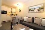 Wohnzimmer - Appartementanlage Strandjuwel Fewo 240 - Top-Hundeurlaub