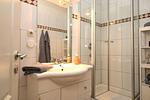 Badezimmer - Appartementanlage Strandjuwel Fewo 240 - Top-Hundeurlaub