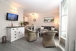 Wohnzimmer - Appartementanlage Strandjuwel Fewo 240 - Top-Hundeurlaub