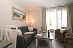 Wohnzimmer - Appartementanlage Strandjuwel Fewo 240 - Top-Hundeurlaub