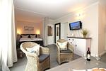 Wohnzimmer - Appartementanlage Strandjuwel Fewo 240 - Top-Hundeurlaub