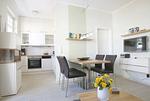 Küche / Küchenzeile - Appartementanlage Strandjuwel Fewo 224 - Top-Hundeurlaub