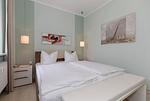 Schlafzimmer - Appartementanlage Strandjuwel Fewo 224 - Top-Hundeurlaub