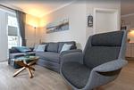 Wohnzimmer - Appartementanlage Strandjuwel Fewo 247 - Top-Hundeurlaub
