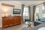 Wohnzimmer - Appartementanlage Strandjuwel Fewo 247 - Top-Hundeurlaub