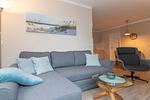 Wohnzimmer - Appartementanlage Strandjuwel Fewo 247 - Top-Hundeurlaub