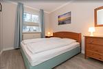 Schlafzimmer - Appartementanlage Strandjuwel Fewo 247 - Top-Hundeurlaub