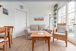Wohnzimmer - Appartementanlage Strandjuwel Fewo 244 - Top-Hundeurlaub